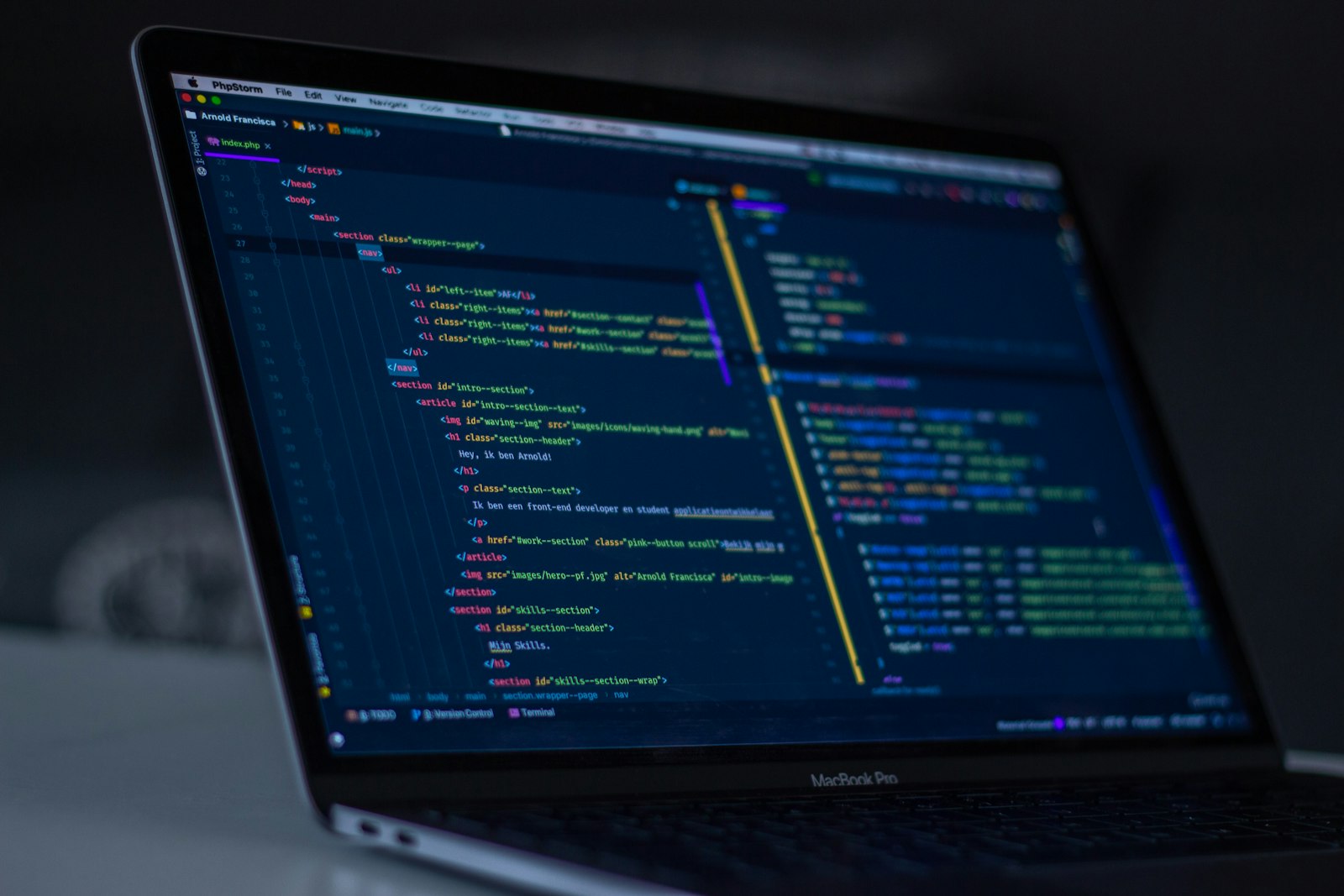 A multilingual-ready site, served as English-only